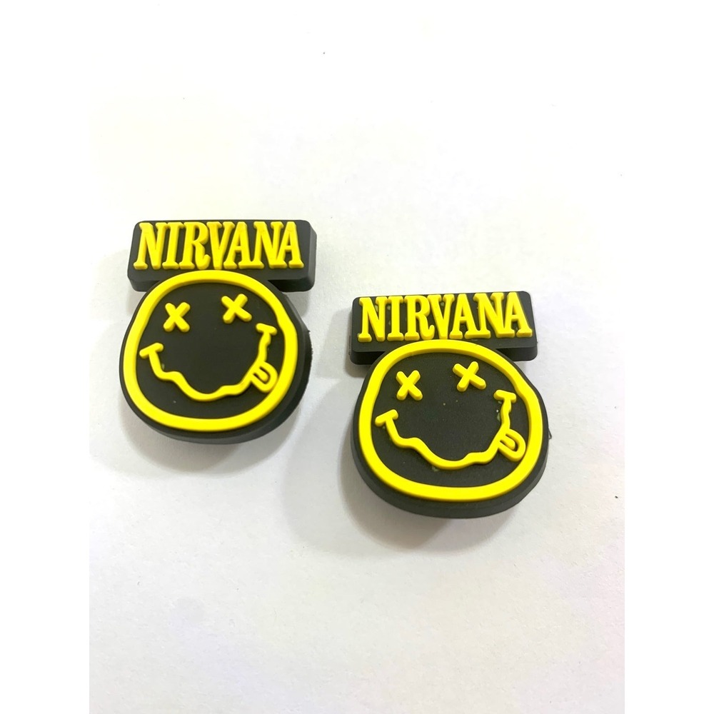 New! Narvana band shoe charms New!